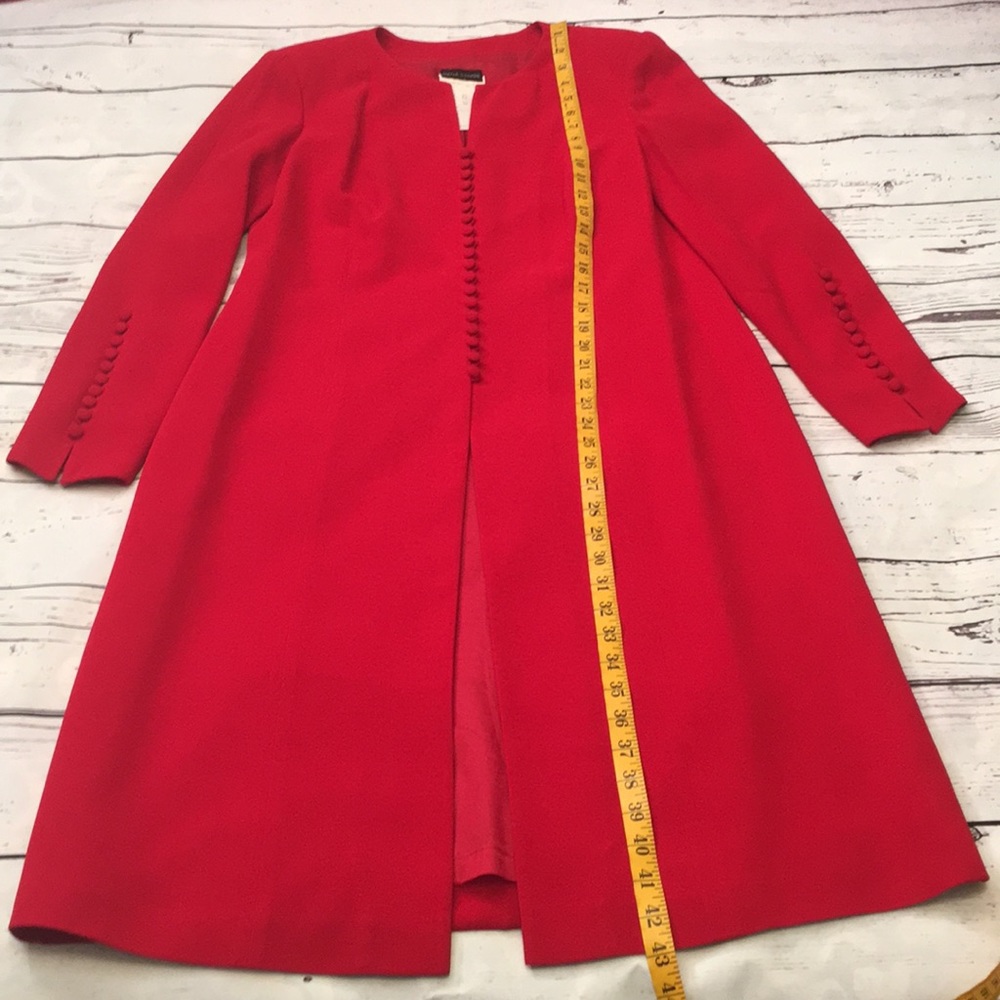 Gorgeous Red Rena Lange Long line suit - Picture 5 of 11